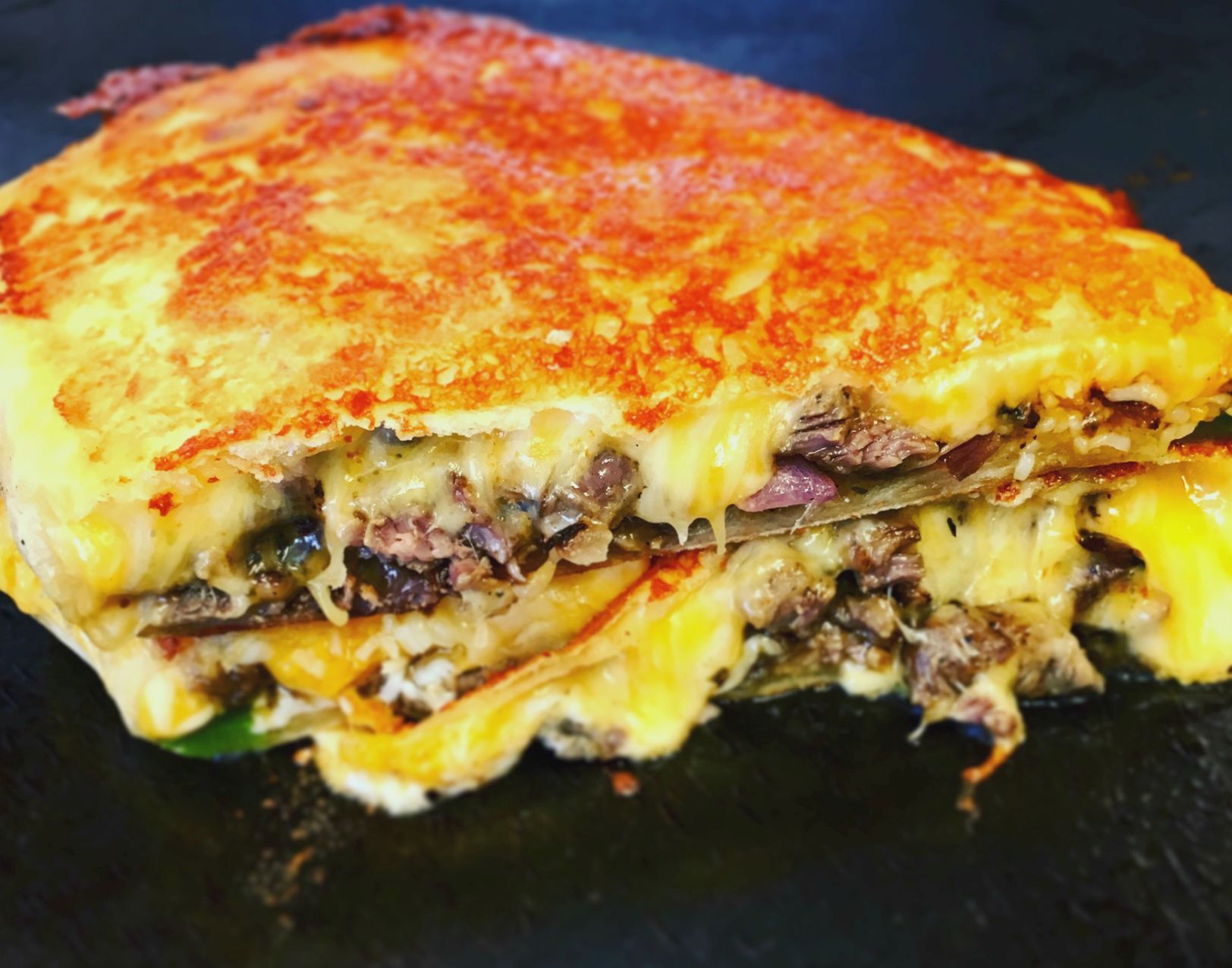 Rolled quesadilla quesadilla
